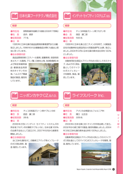 ライフスパーク Inc． 日本化薬フードテクノ株式会社 インデット セイフティ