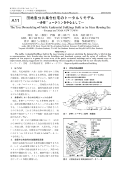 団地型公共集合住宅のトータルリモデル