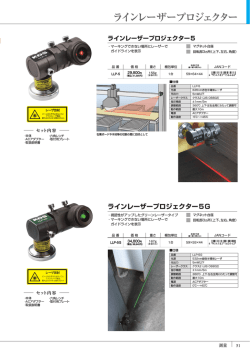 ラインレーザープロジェクター5G