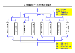 U-12浦安ファイル2014 試合結果