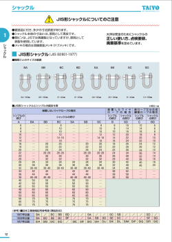 JIS形シャックル