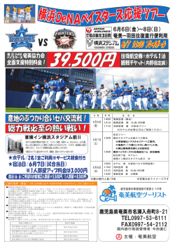 横浜DeNAベイスターズ応援ツアー