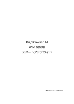 開発用スタートアップガイド - Biz-Collections Bizの宝箱