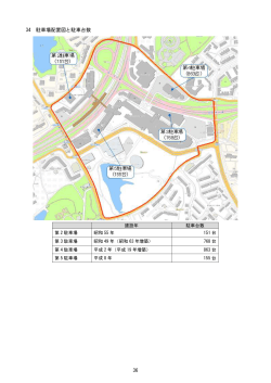 36 34 駐車場配置図と駐車台数 - 堺市