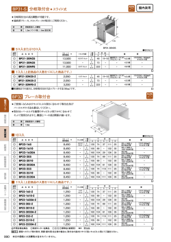 BP32 ブレーカ取付台 BP31-S 分岐取付台¡スライド式