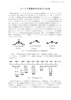 フーリエ変換赤外分光（FT-IR）法