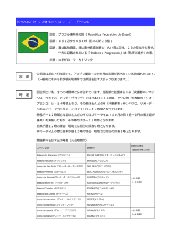 ブラジルの国情報について