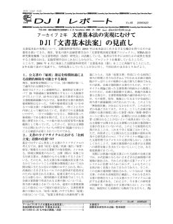DJ I レポート