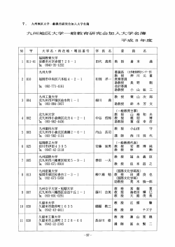 助教授 鈴木芳文 教授 山 崎和夫 中谷哲郎 教授 梶間 博  - 九州大学
