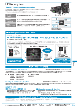 ブレードサーバー（c-Class）