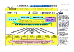 阿蘇地域における虐待防止等対策ネットワークの体制図 [PDF  - 熊本県
