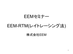EEM-RTMセミナー資料
