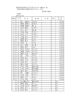GSL - 愛知県スキー連盟