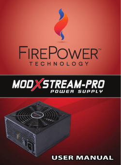 MXSP MANUAL - FirePower Technology