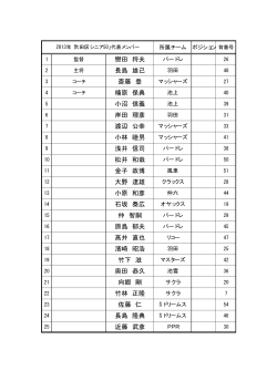 メンバー（PDF）