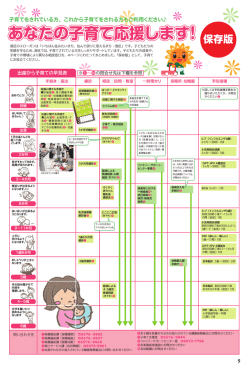 出産から子育ての早見表 (pdf, 589.19KB)