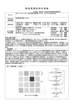 カラーマトリックスによる色覚特性評価システム、プログラム及び方法