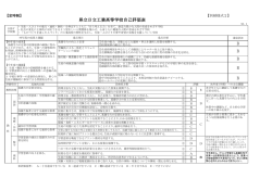 学校評価結果 - 茨城県立日立工業高等学校