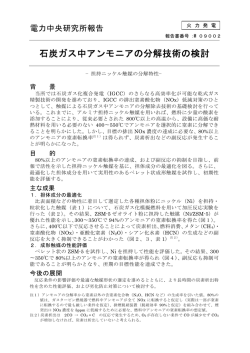 リーフレット [Leaflet] - 電力中央研究所