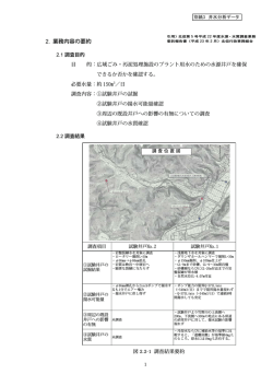 別紙3 井水分析データ（PDF文書）