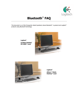 Bluetooth FAQ - Logitech