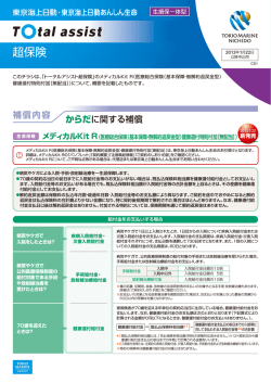 メディカルKit R - 東京海上日動