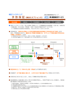 手形保証 - 建設総合サービス