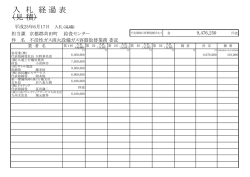 （見 積） 入 札 経 過 表 - 苅田町