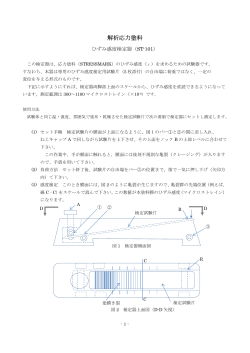 解析応力塗料