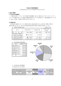 平成24年度事業報告 - 公益財団法人かごしま豊かな海づくり協会