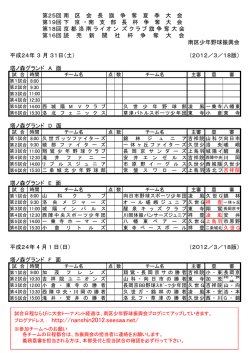 ブログアドレス ： http://nanshin2012.seesaa.net/