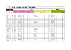 回答速報№9（2013．4．11）