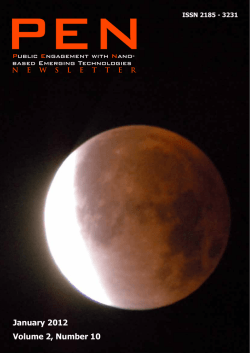 January 2012 Volume 2, Number 10 - PENGIN