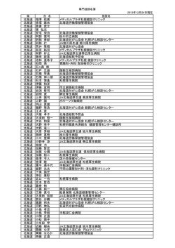 北海道支部 - 日本消化器がん検診学会