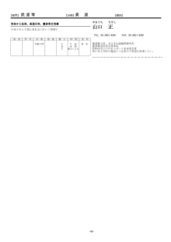柔道・剣道・空手・合気道・拳法・その他 （PDF：717KB）