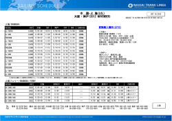 中 国-上 海(LCL) 大阪・神戸(2012 NOVEMBER  - 内外トランスライン