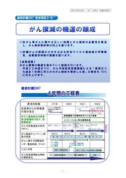 がん検診受診率の向上を図 - 佐賀県