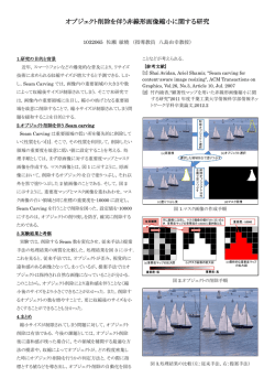 梗概 - 八島研究室 - 千葉工業大学