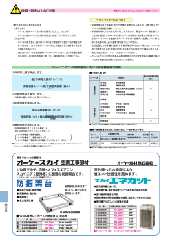 ビル用マルチVe-upシリーズ 2010/04発行 225p 諸注意