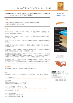 Duratec VEフェアリングプライマー（ブール） - サーモグレーズジャパン
