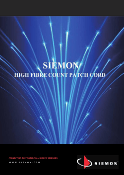 HFC光ファイバプラグ・アンド・プレイソリューション - Siemon
