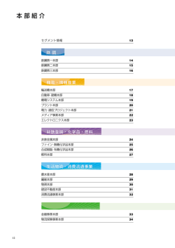 本部紹介 - 住友商事