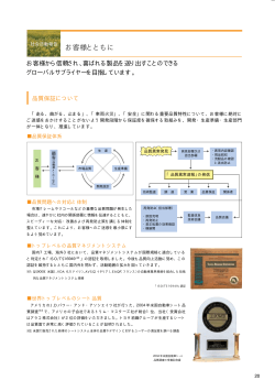 お客様とともに (PDF:28KB) - Toyota Boshoku Corporation