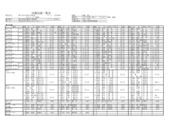 決勝記録一覧表