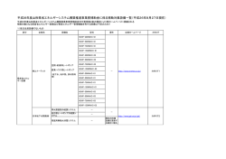 平成26年度山形県省エネルギーシステム構築推進事業費補助金に係る