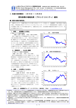 景気循環の増幅効果（プロシクリカリティ）緩和 - しんきんアセット