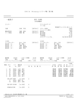 一般男子 - 野麦峠スキー場