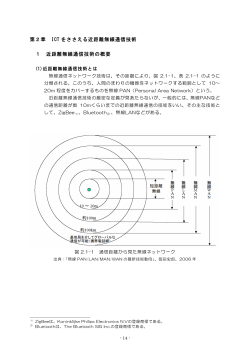 ICTをささえる近距離無線通信技術 - 総務省