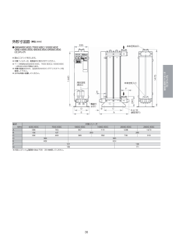 QSQ-EDC シリーズ 「エコパック」 外形寸法図（単位 :mm） QSQ420C