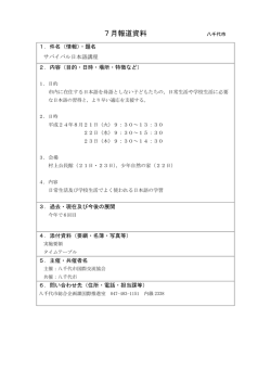 サバイバル日本語講座 - 八千代市